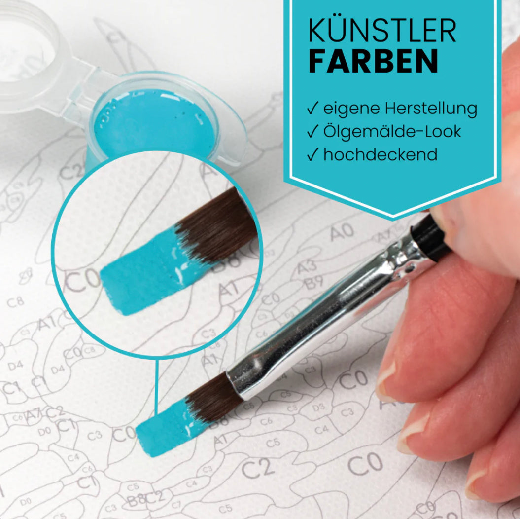 Malen Nach Zahlen-Für Kinder und Erwachsene