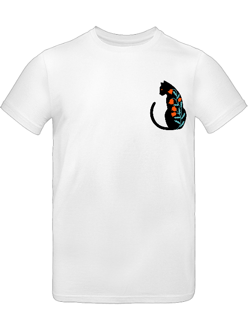 Damen T-Shirt mit Katzen Design